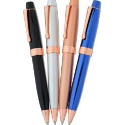 Showstopper Twist Metal Pen - Rose Gold - Laser Engraved