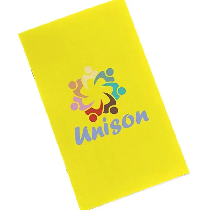 Side Stapled Memo Book - 8 inches x 5 inches - Solid