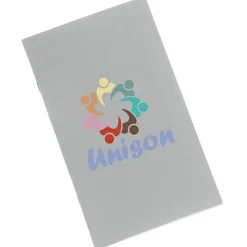 Side Stapled Memo Book - 8 inches x 5 inches - Solid
