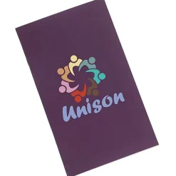 Side Stapled Memo Book - 8 inches x 5 inches - Solid