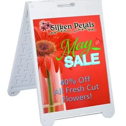 Sidewalk Messenger Sign - One Sided