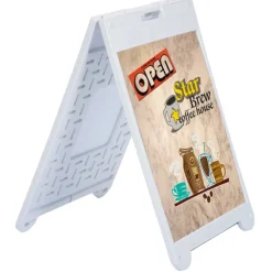 Sidewalk Messenger Sign - Two Sided