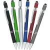 Siena Soft Touch Stylus Metal Spinner Pen