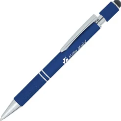 Siena Soft Touch Stylus Metal Spinner Pen