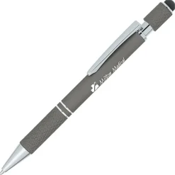 Siena Soft Touch Stylus Metal Spinner Pen