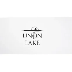 Signature White Beach Towel