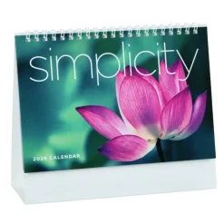 Simplicity Desk Calendar - Large