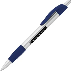 Simplistic Grip Pen - Silver
