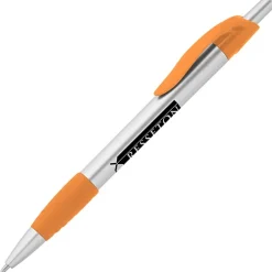 Simplistic Grip Pen - Silver