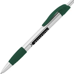 Simplistic Grip Pen - Silver - 24 hr