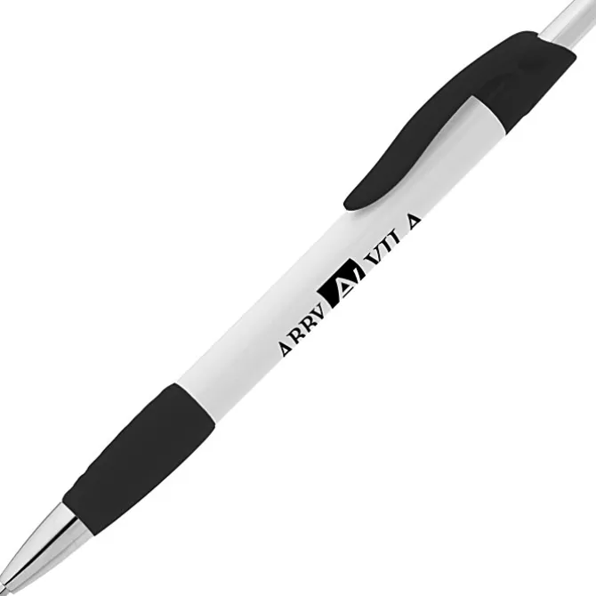 Simplistic Grip Pen - White