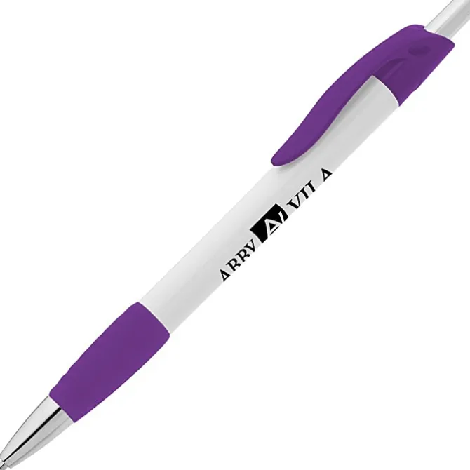 Simplistic Grip Pen - White