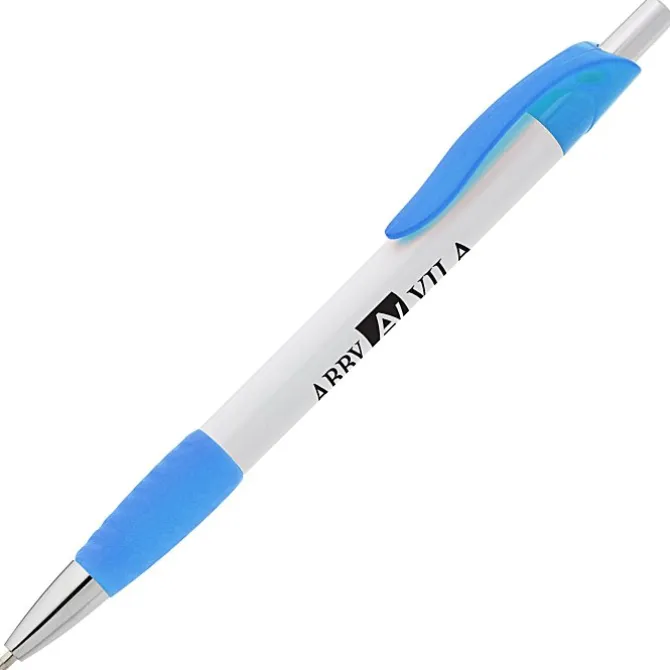 Simplistic Grip Pen - White - 24 hr