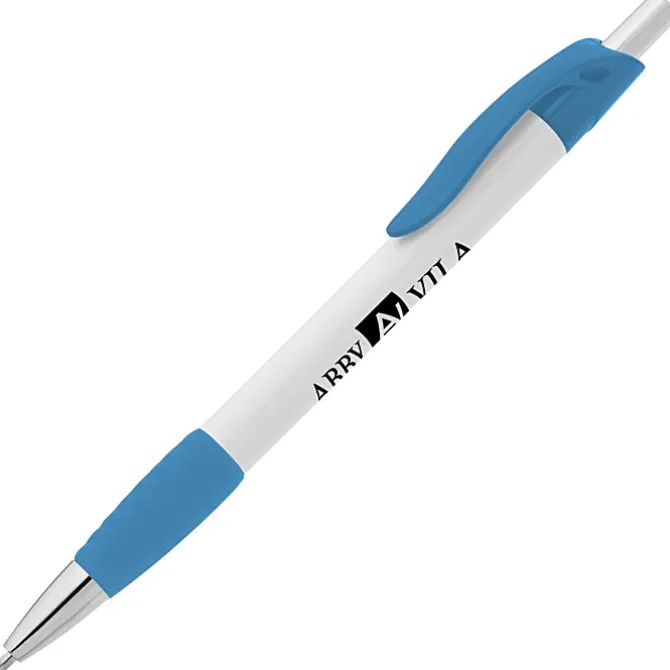 Simplistic Grip Pen - White - 24 hr