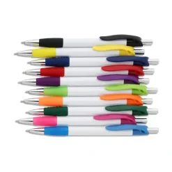 Simplistic Grip Pen - White - 24 hr