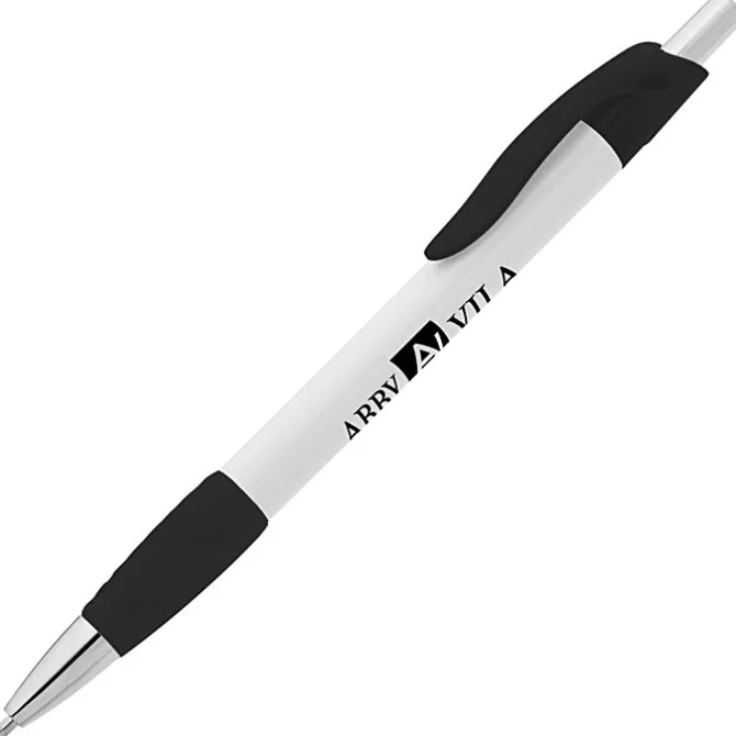 Simplistic Grip Pen - White - 24 hr