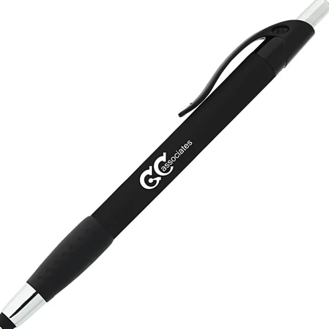 Simplistic Stylus Grip Pen - Metallic