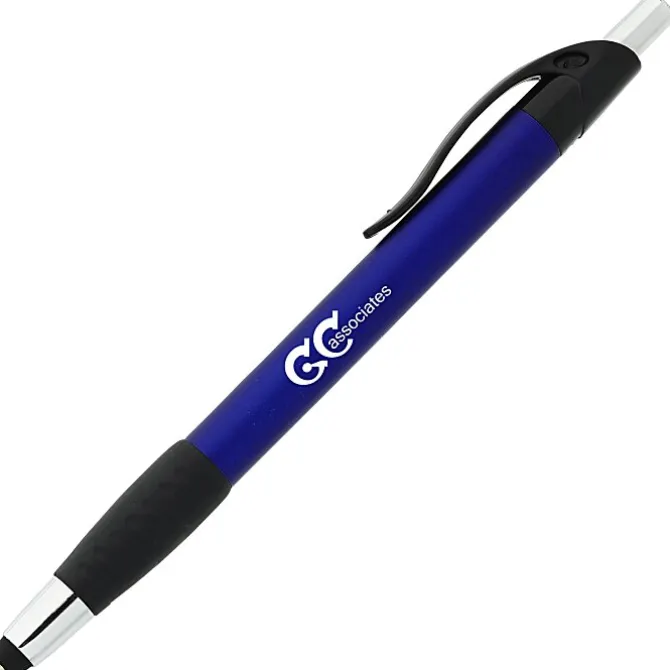Simplistic Stylus Grip Pen - Metallic