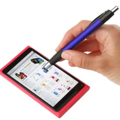 Simplistic Stylus Grip Pen - Metallic - 24 hr