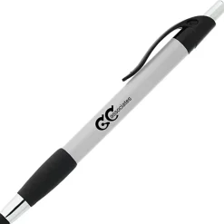 Simplistic Stylus Grip Pen - Metallic - 24 hr