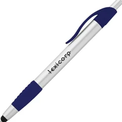 Simplistic Stylus Grip Pen - Silver