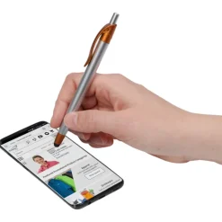 Simplistic Stylus Pen - Silver - Metallic