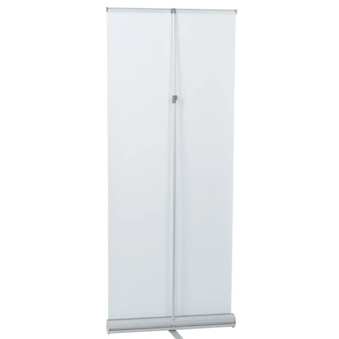 Single Foot Retractable Dry Erase Banner Display - 33-1/2 inches