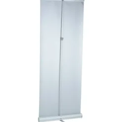 Single Foot Retractable Fabric Banner Display - 33-1/2 inches