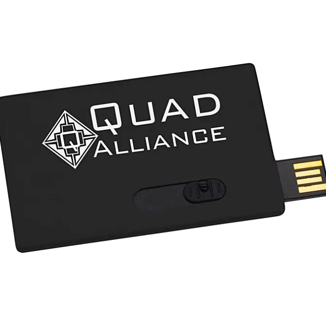 Slide Card Micro USB Drive - 4GB