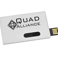 Slide Card Micro USB Drive - 4GB
