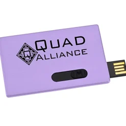 Slide Card Micro USB Drive - 4GB