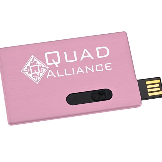 Slide Card Micro USB Drive - 4GB