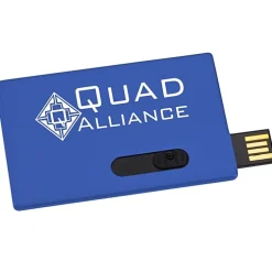 Slide Card Micro USB Drive - 4GB