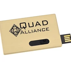 Slide Card Micro USB Drive - 4GB