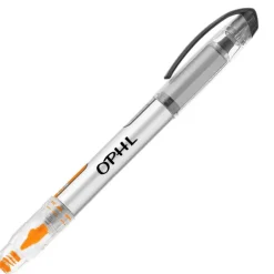 Slim Roller/Highlighter Combo Pen