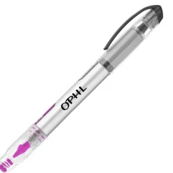 Slim Roller/Highlighter Combo Pen