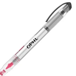 Slim Roller/Highlighter Combo Pen - 24 hr