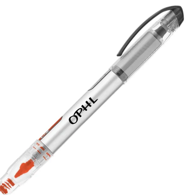 Slim Roller/Highlighter Combo Pen - 24 hr