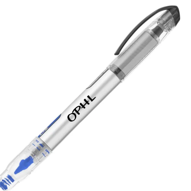 Slim Roller/Highlighter Combo Pen - 24 hr
