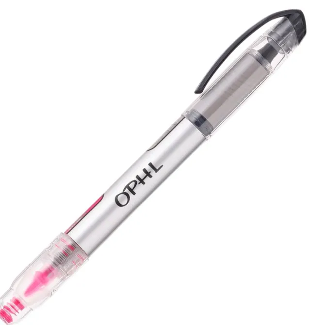 Slim Roller/Highlighter Combo Pen - 24 hr