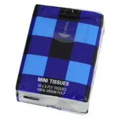 Small Tissue Packet - Plaid
