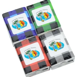 Small Tissue Packet - Plaid
