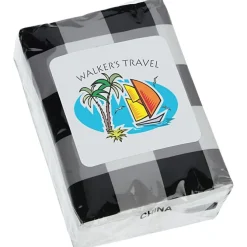 Small Tissue Packet - Plaid - 24 hr