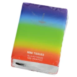 Small Tissue Packet - Rainbow - 24 hr