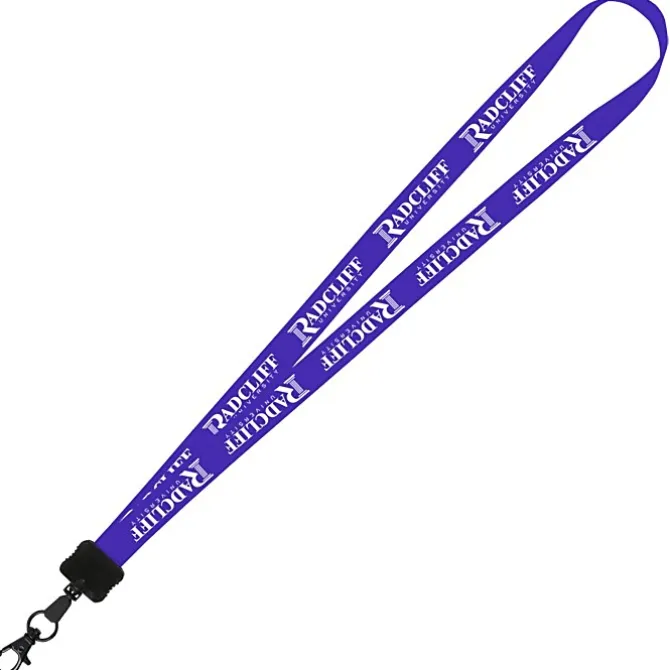Smooth Nylon Lanyard - 3/4 inches - 36 inches - Metal Lobster Claw - 24 hr