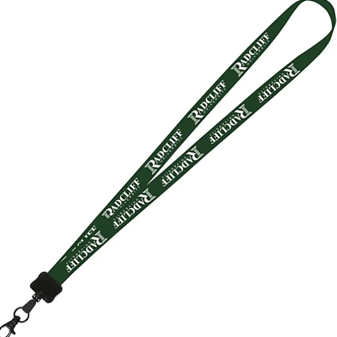 Smooth Nylon Lanyard - 3/4 inches - 36 inches - Metal Lobster Claw - 24 hr