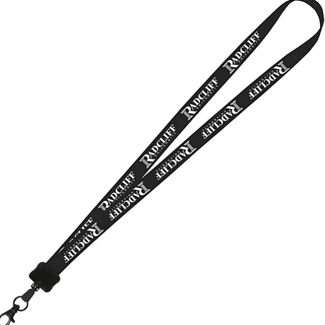 Smooth Nylon Lanyard - 3/4 inches - 36 inches - Metal Lobster Claw - 24 hr