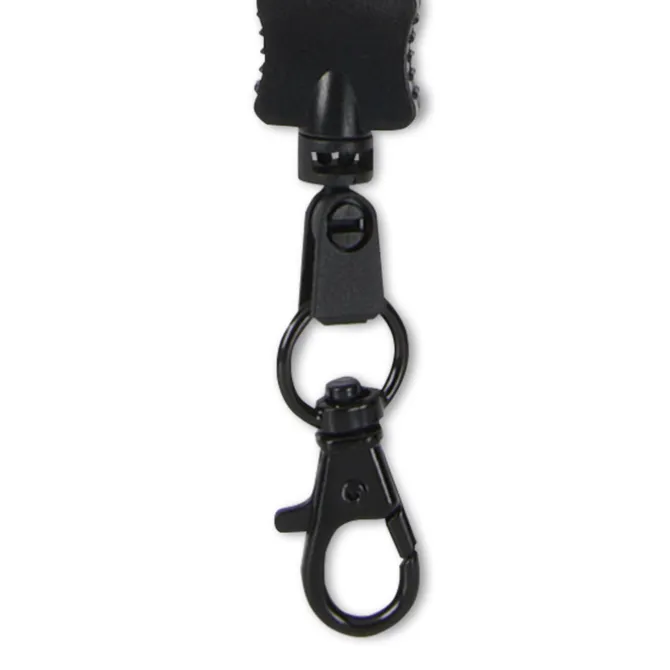 Smooth Nylon Lanyard - 3/4 inches - 36 inches - Metal Lobster Claw - 24 hr