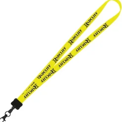 Smooth Nylon Lanyard - 3/4 inches - 32 inches - Metal Lobster Claw