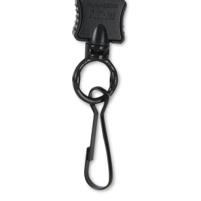 Smooth Nylon Lanyard - 3/4 inches - 32 inches - Metal Swivel Snap Hook